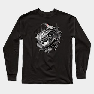 Mecha Tier Tiger Wolf Fuchs Pferd Cyborg Long Sleeve T-Shirt